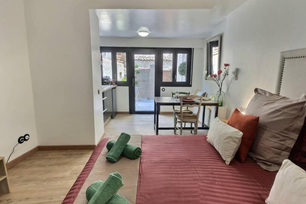Studio Tout Confort, Terrasse, Calme Moustiers #7 Apartamento Exterior foto